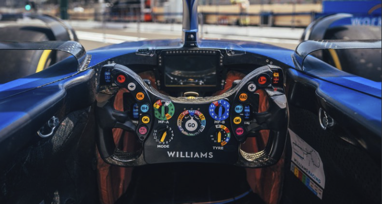 Cockpit da Williams