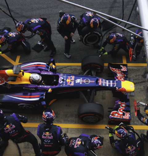 Pit stop / Red Bull