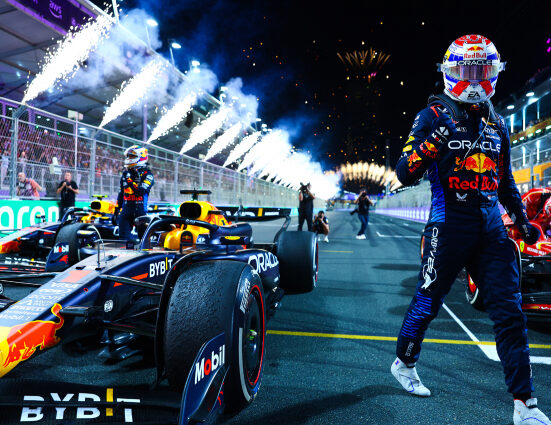 Max Verstappen wins in Saudi Arabia / (Max Verstappen X)